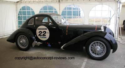 Delage D6 70 One off Coupe by Figoni fourth overall at Le Mans 24 Hours 1937